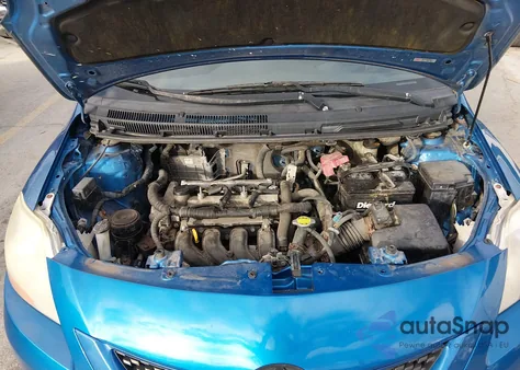 2010 Toyota Yaris из США, поврежденный, VIN JTDBT4K33A1384351